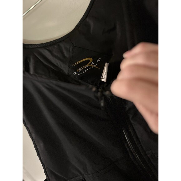 RAWIK Black Men’s Insulated Ski Snow Winter Sports Bib Pants 7017-A  SZ Medium - Picture 10 of 10